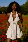 Willow Mini Dress in Celeste