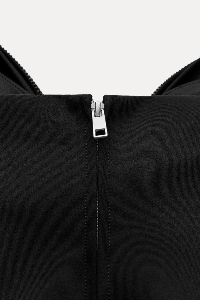 Women's Cropped Top — Bow Detail Sparkled Design