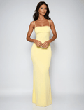 Women's Maxi Dress — Bodycon Fit Backless Sleeveless Design