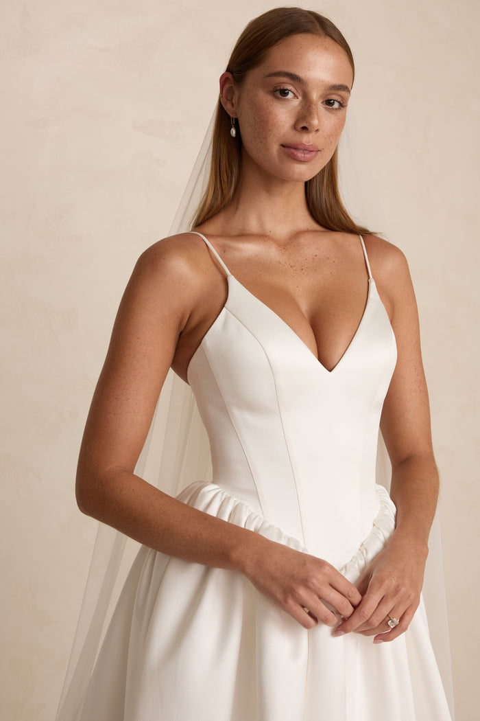 WREN BLUSHER VEIL