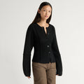 Wren Exposed-Seam Cardigan