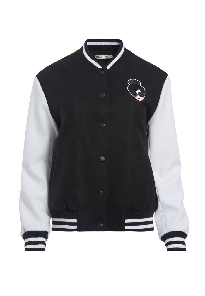 ZACK VARSITY JACKET - MULTI