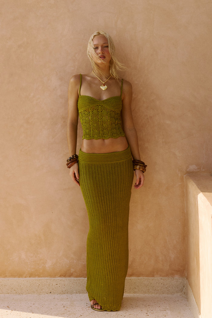 Zola Crochet Top in Paya